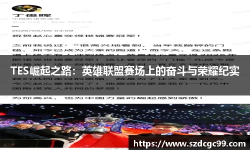 TES崛起之路：英雄联盟赛场上的奋斗与荣耀纪实
